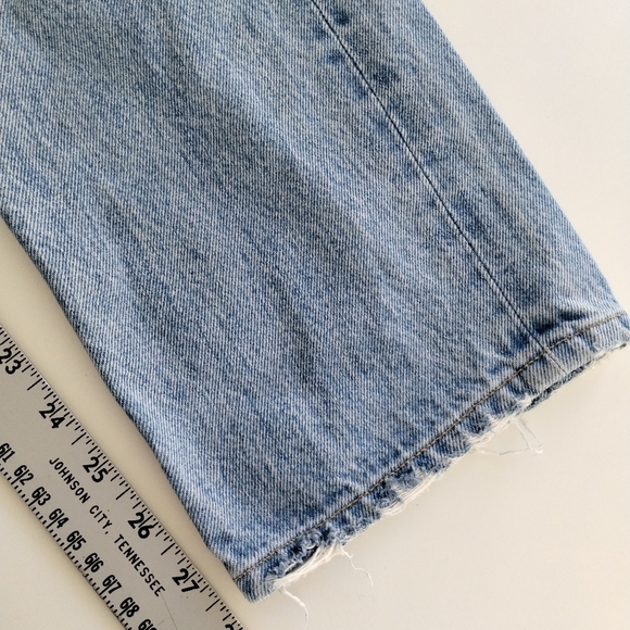 AGOLDE Ultra High Waist Relaxed Jeans Blue Size 23 - Picture 11 of 13